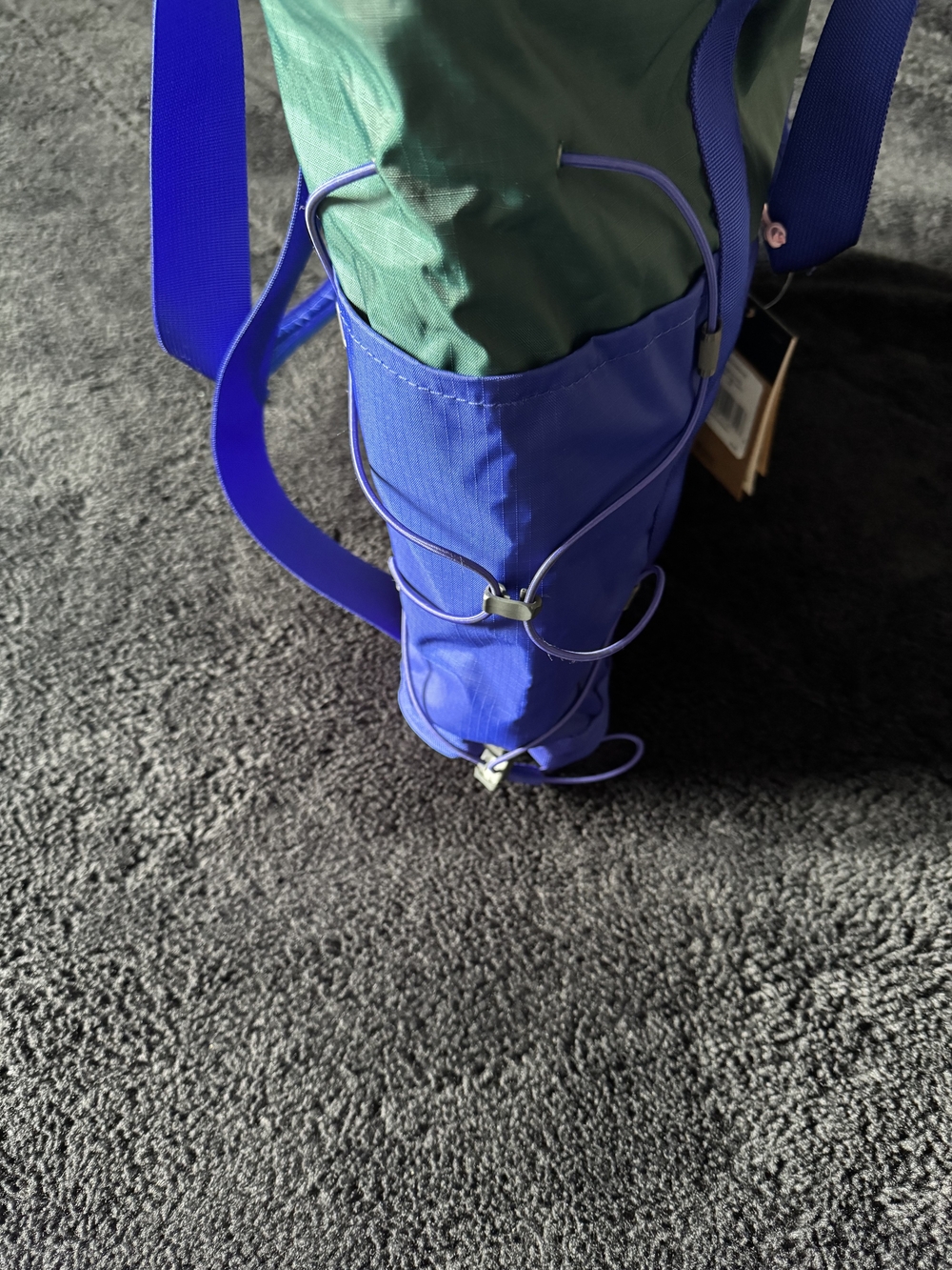 The North Face Borealis Lightweight Tote In Ponderosa Green/Lapis Blue. NWT - Picture 7 of 8